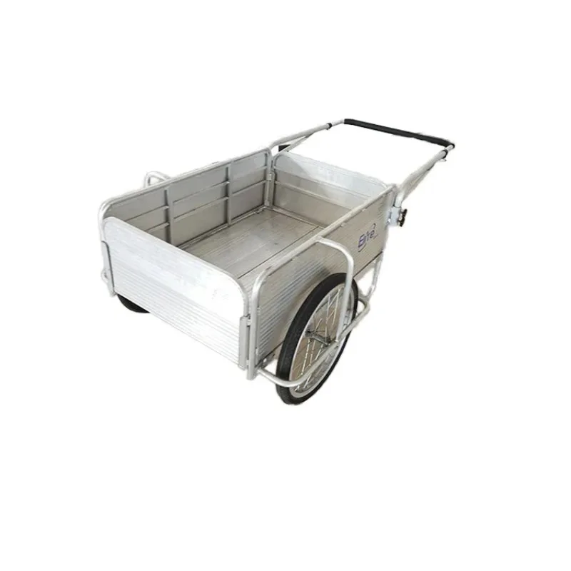 

Aluminium 2-Wheel Garden with Roll Container Structure Customizable for Tool Usage