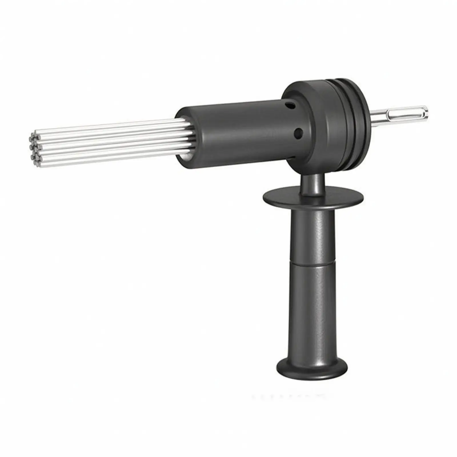 Heavy Duty Pin Scaler Rust Removal Device for Metal Surfaces with SDS Shank 18 Hardened Steel Pins