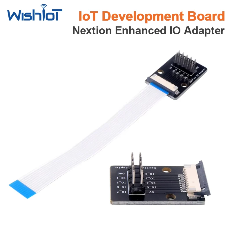 Adaptador IO Nextion de 10 piezas para la serie de módulos de pantalla táctil HMI Nextion mejorados, GPIOs I/O extendidos