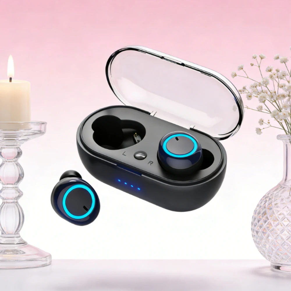 Cuffia Wireless Tws V5.0 Auricolare Cuffie Bluetooth Sport Stereo Auricolari Impermeabili Cuffie Con Microfono Per Smartphone
