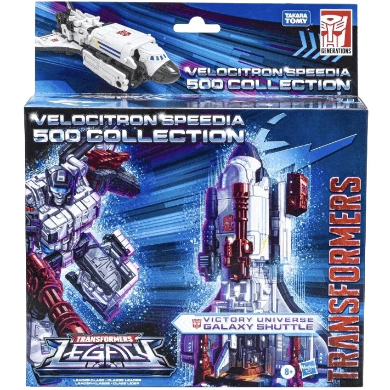 W magazynie Takara Tomy Transformers G Series Legend Speed Race 500 L Class Galaxy Shuttle Figurka Model Anime Action Robot Prezenty