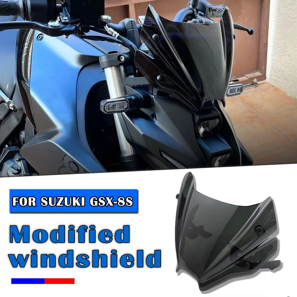 

Para Suzuki GSX-8S GSX8S 2023 2024 2025 accesorios de motocicleta deportes Touring parabrisas visera Deflector GSX-8S GSX 8S