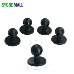 Mini Glue Mobile Phone Bracket Base for 17mm Ball Head Diameter for Car Navigation GPS CellPhone Holder Universal Accessories