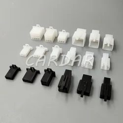 2.8mm Connector 2P 3P 4P 6P 9P 12P Electrical 2.8 Connector Kits Socket Plug AC Assembly For Auto Motorcycle Motorbike