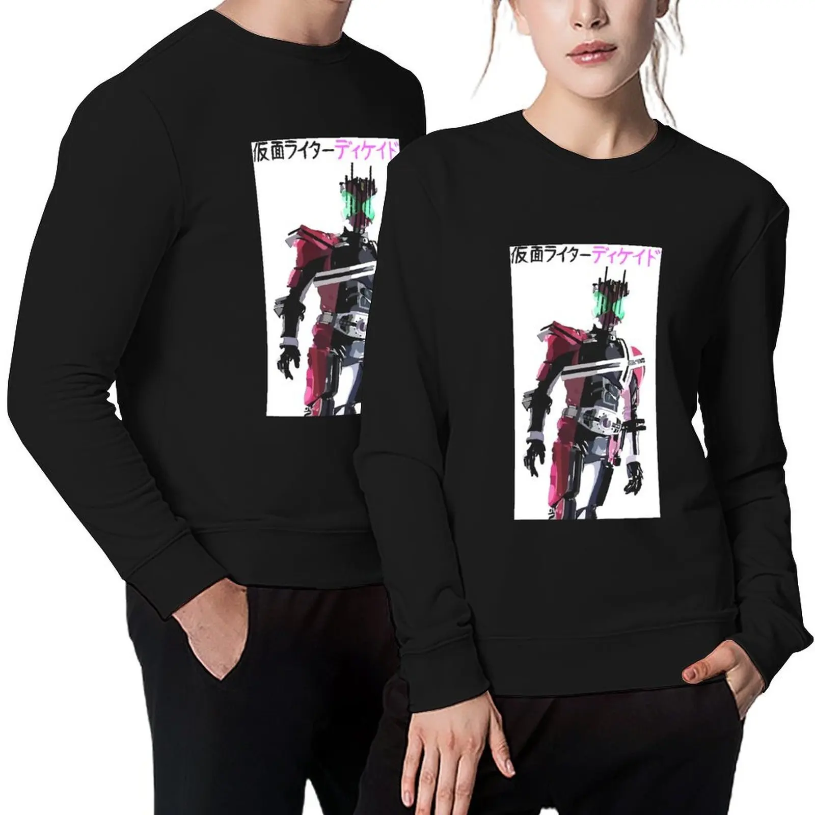 

Kamen Rider Decade Digital Painting Pullover autumn clothes anime clothing mens designer clothes sports sweatshirt man