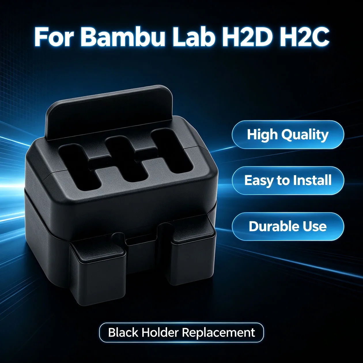 Silicone Nozzle Wipe Brush for Bambu Lab H2D Hotend H2C Wiper Brush 3D Printer Hotend Kit Accessory