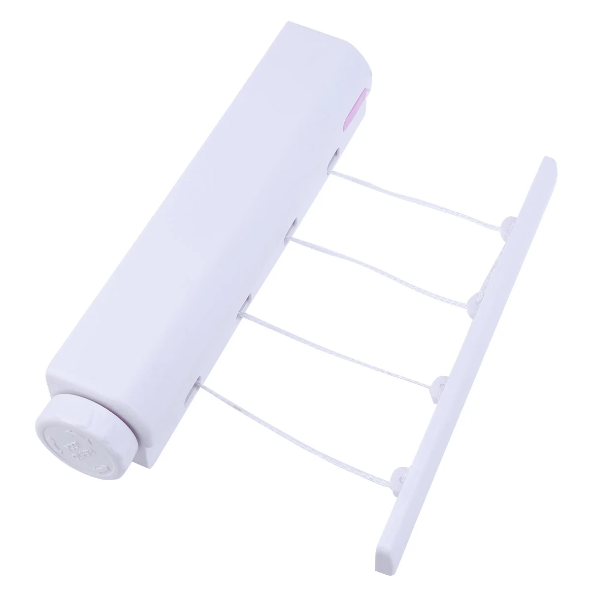 Baby Bottle Drying Rack 4-Line Clothes Drying Rack Portable Laundry Dryer for Indoor and Outdoor Use (Random Color)