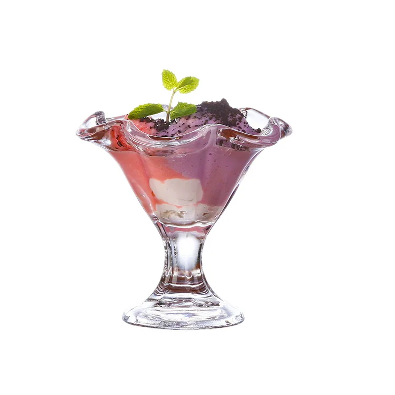 

220ml Fruit Juice Milk Tea Dessert Beverage Cocktail Martini Glass Cups Creative Ice-Cream Cup Bar Tool