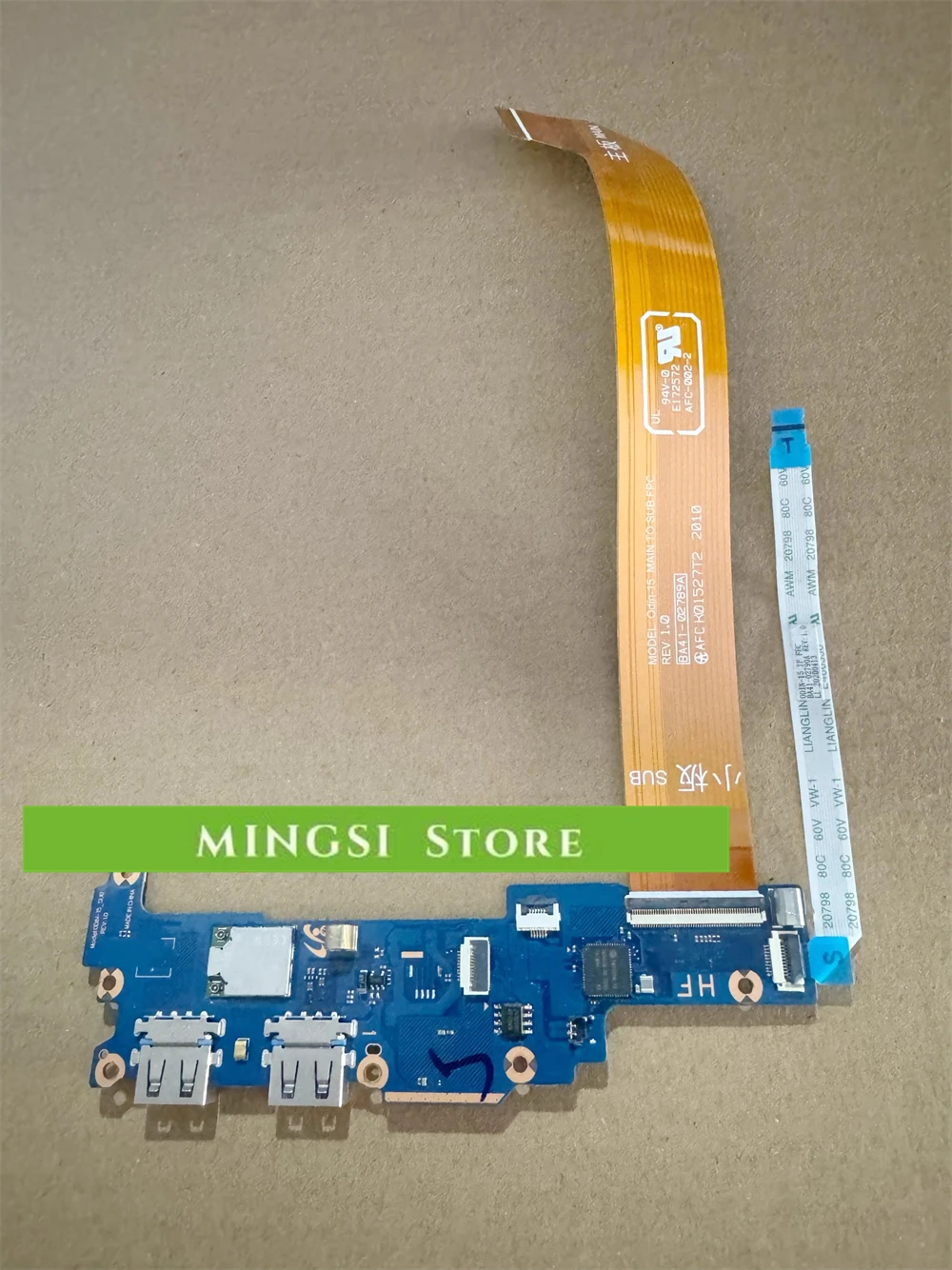 FOR Samsung 950XCJ 950XCR NP950XCJ POWER BUTTON SD CARD READER WIFI WLAND USB BOARD BA92-20173A
