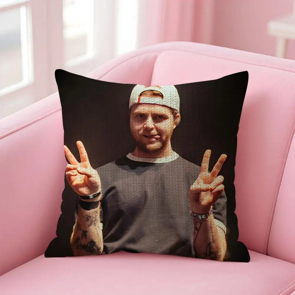 Popular Music Singer A-alex Warren Cushion Cover Decorative Linen Throw Pillow Case Soft For Bed Sofa Car Home Decor