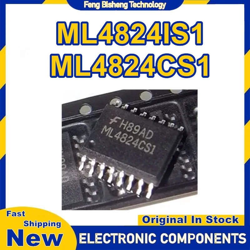 

ML4824CS1 ML4824IS1 ML4824IS-1 Чипсет SOP16 IC Новый на складе