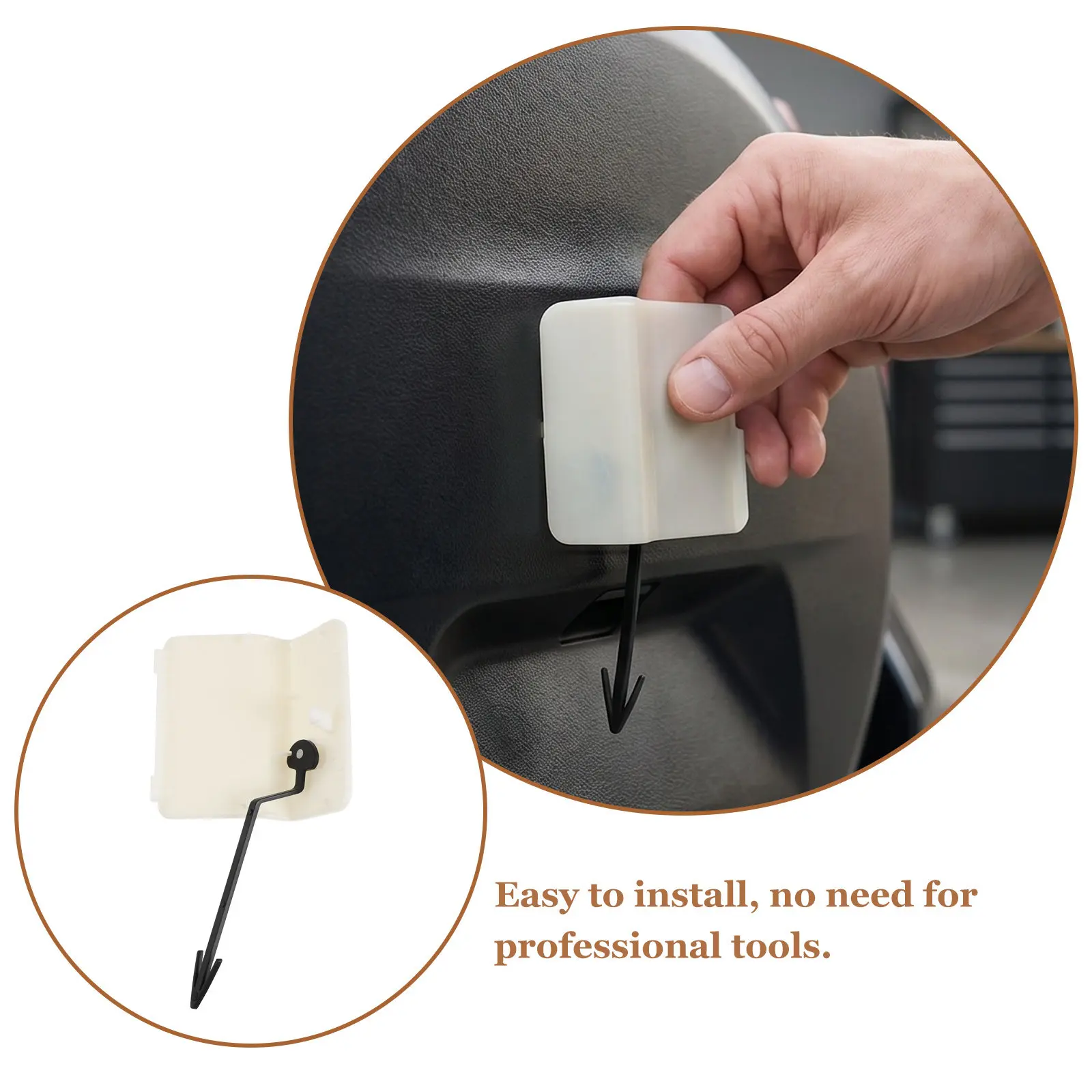Rear Spare Tire Cover Camera Hole Cap Spare Wheel Protector Tailgate Backup Camera Port Cover Plastic Trim Compatible view 2