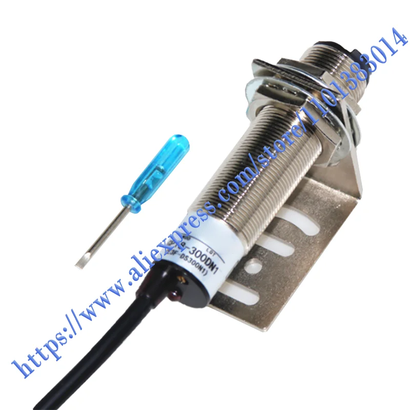 GP18-300DN1 M18 Photoelectric Switch Diffuse Reflection Photoelectric Sensor 0-3m  Long Distance One Year Warranty Fast Shipping