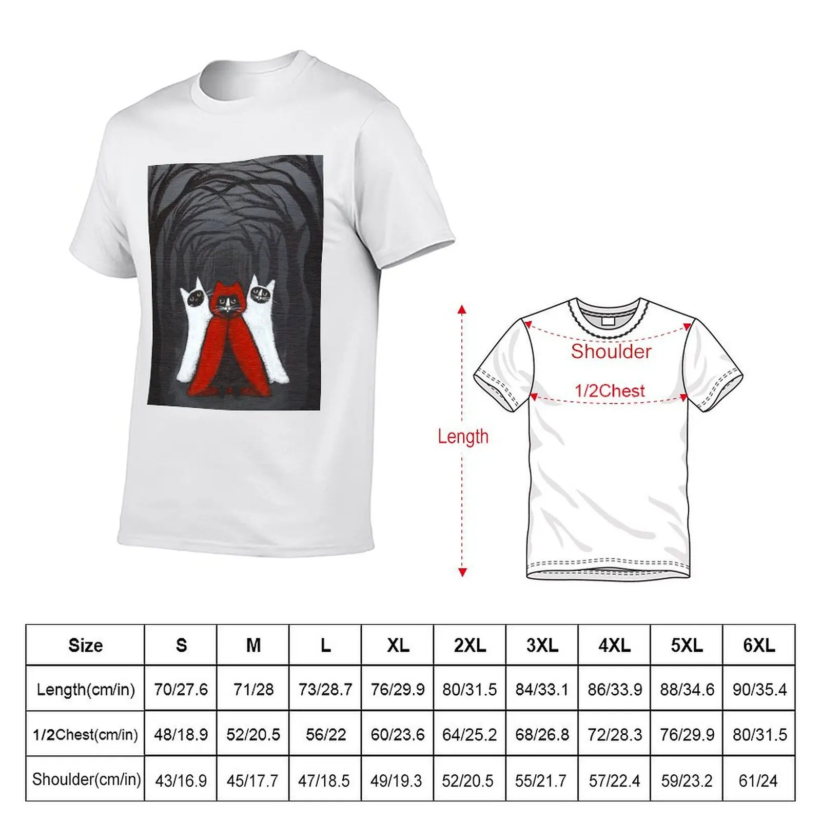 Lost in the Woods T-Shirt t shirts for man cotton soft t shirt for man 100 percent cotton T-Shirt
