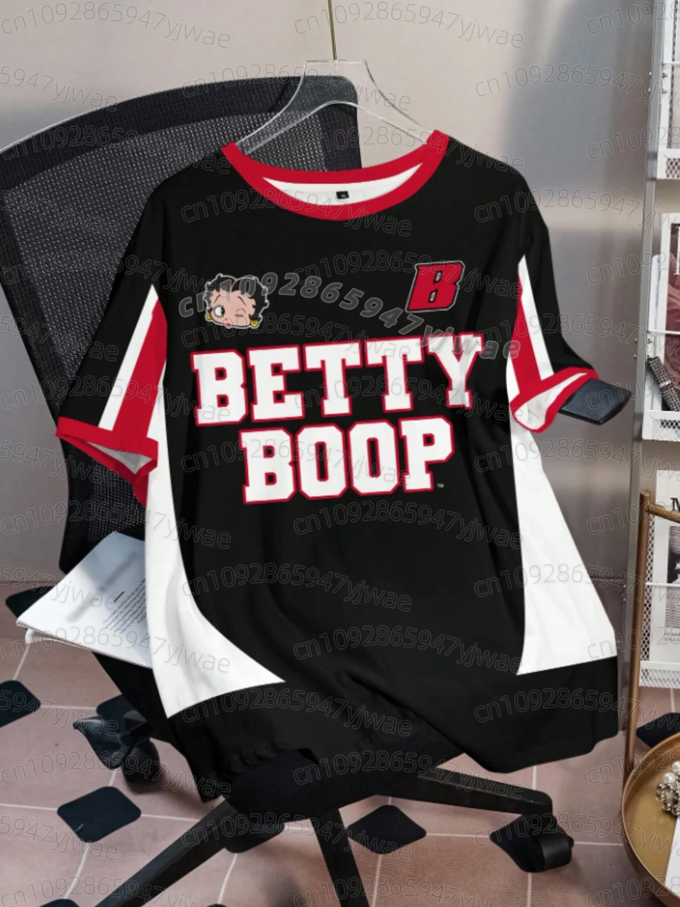 2026 KIDS Cartoon Betty Boop Print Herren Damen Kurzarm-T-Shirt Lässiger 3D-Druck Sommer MÄNNER FRAUEN Sport-Oberteile KIDS T-Shirt – Detail 18