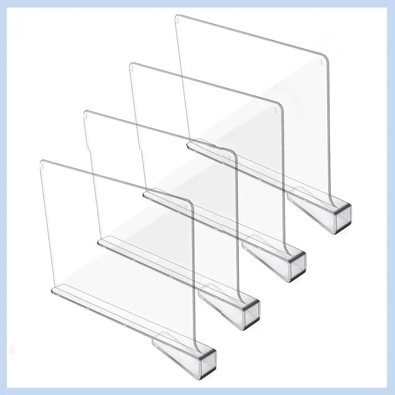 

MLGB-Shelf Dividers For Closet Organization, Closet Shelf Organizer Closet Separator For Shelves Clear Shelf Dividers