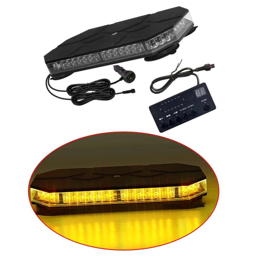 42LED magnetic roof flashing light with switch and power cord (with strong magnetic) fit for cars, trucks, off-road vehicles