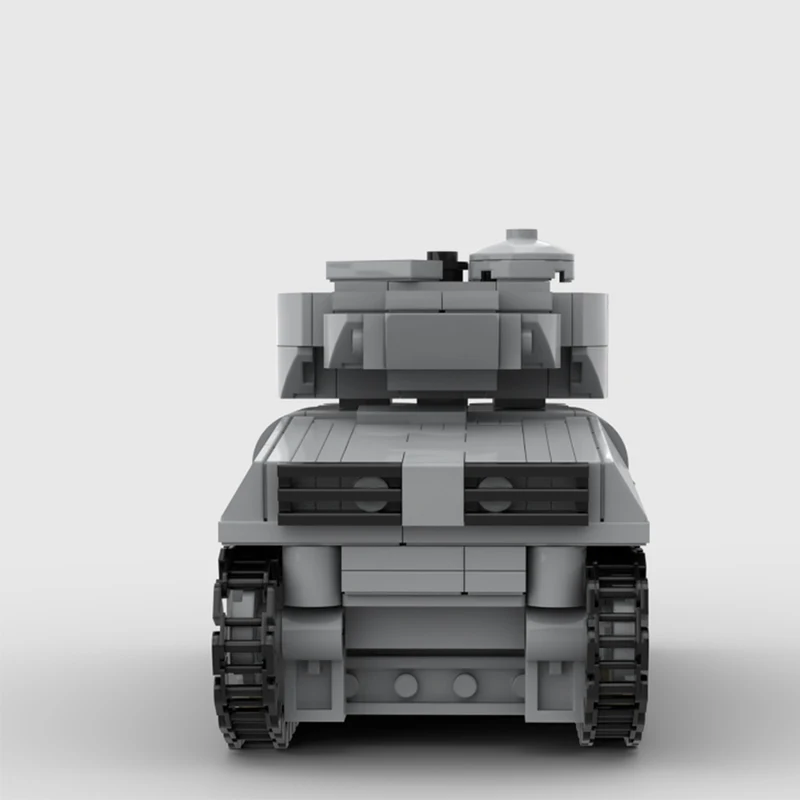 Set di 474 Pezzi Modello di Carro Armato Militare M4A1 Revalorise Scala 1:45 MOC Blocchi di Costruzione Modulari Personalizzabili Giocattolo Creativo Fai-da-Te Regalo per Ragazzi