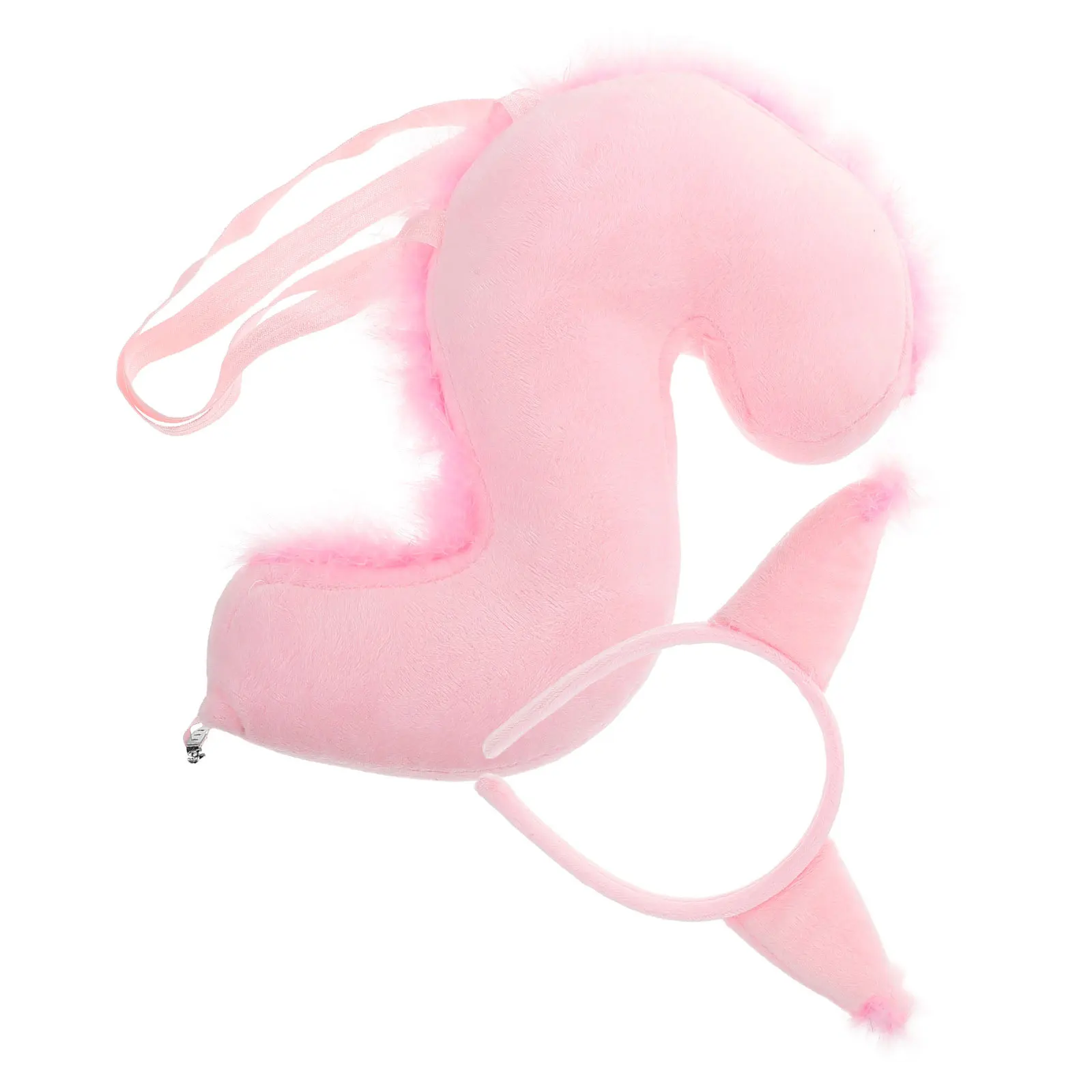 1Set Eichhörnchen Kostüm Set Nette Stirnband Schwanz für Halloween Cosplay Tier Party Zubehör Tier Ohren Schwanz Set