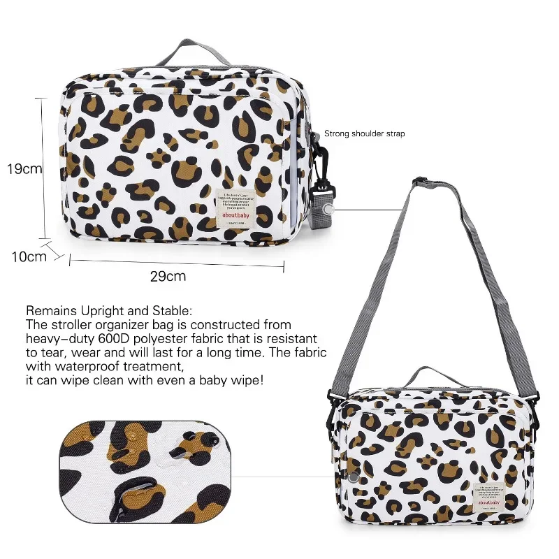 2024 New Waterproof Diaper Bag with Baby Print for Stroller Storage and Organizing Diaper Bag Backpack