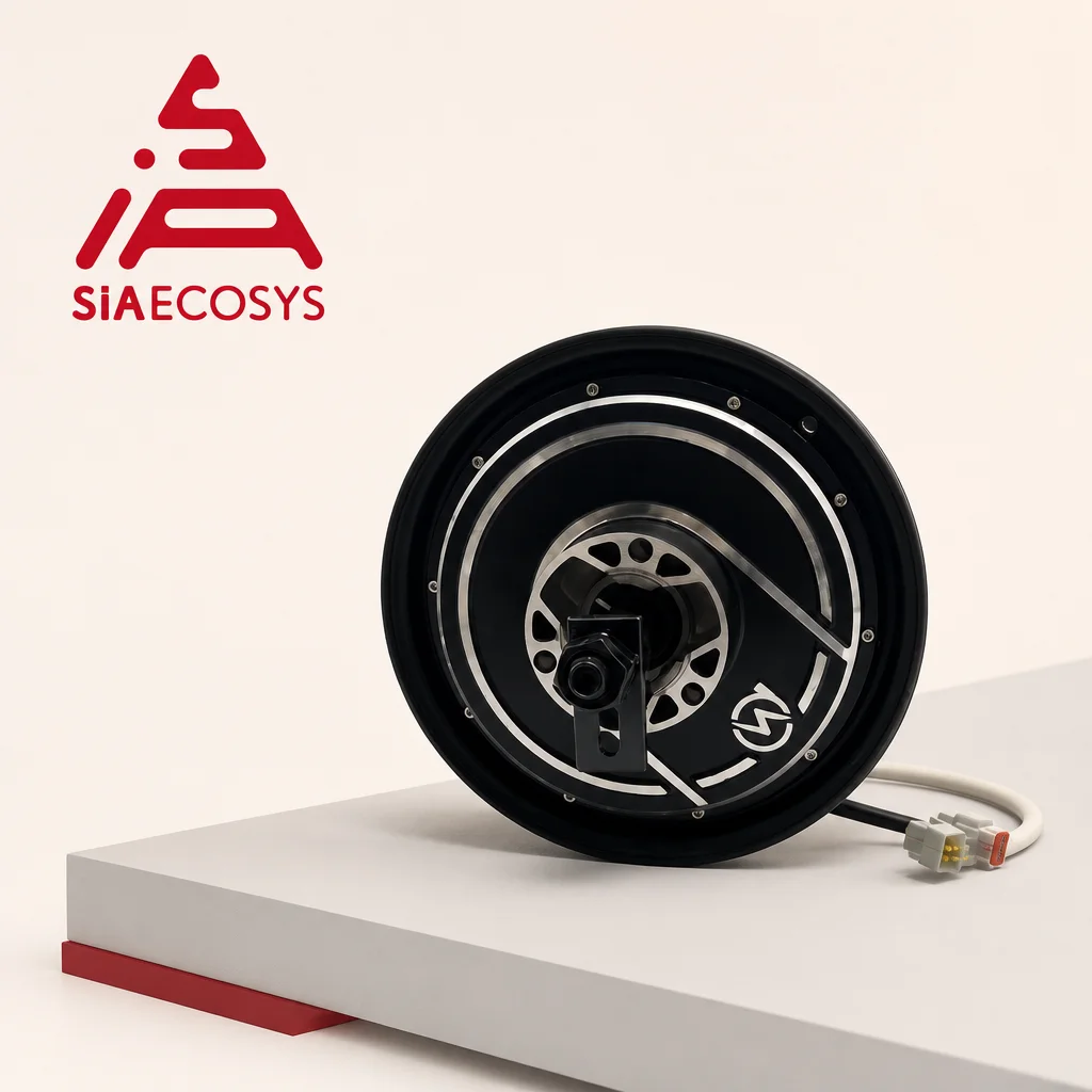 QSMOTOR QS212 10 Inch 2500W V4.2 DC Brushless Hub Motor for High Performance Electric Motorcycle Scooter Wheel Drive
