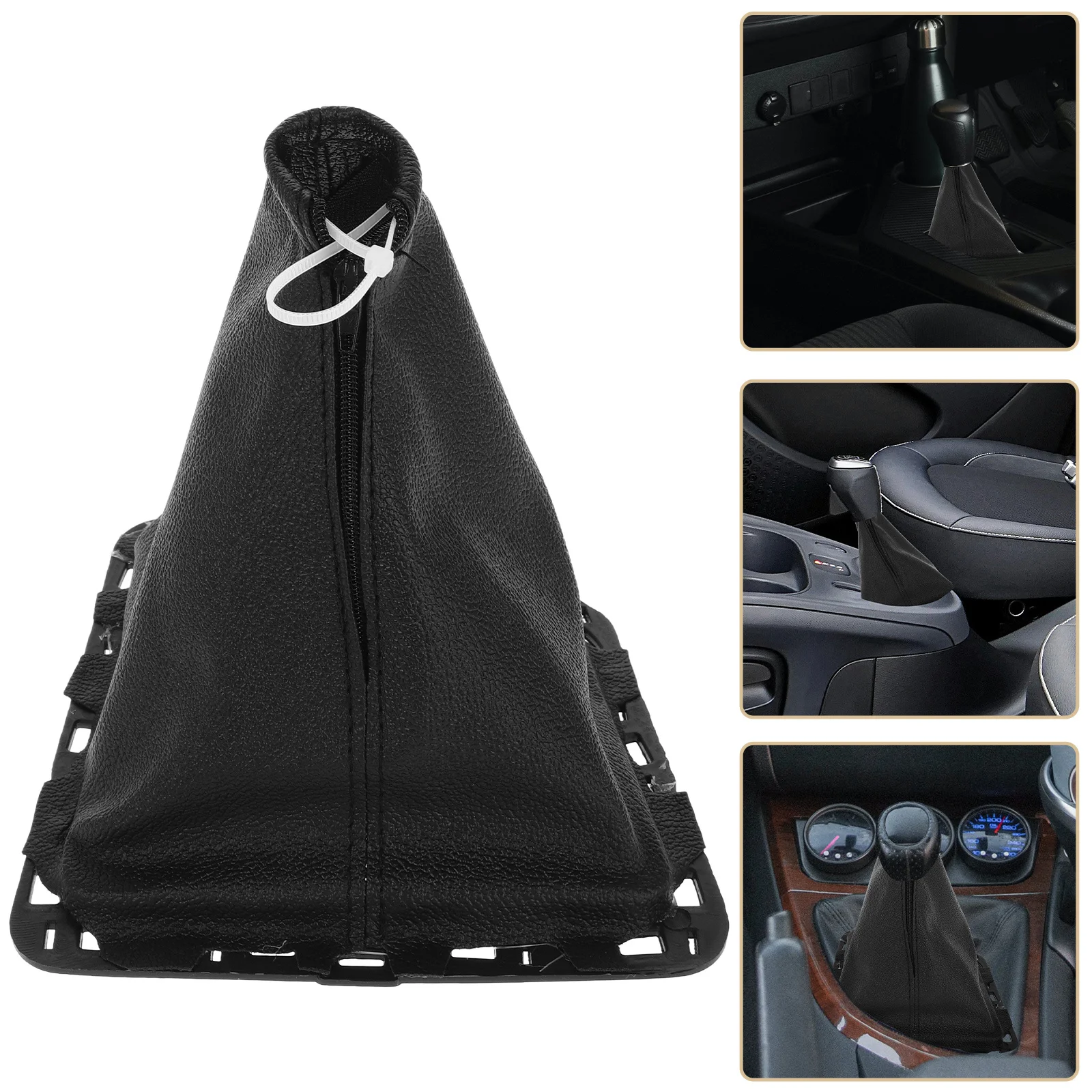 

Manual Shifter Boot for 730 Gear Stick, Premium Car Gear Shift Dust Cover with Precise Fit, Sturdy -Like Design, Easy