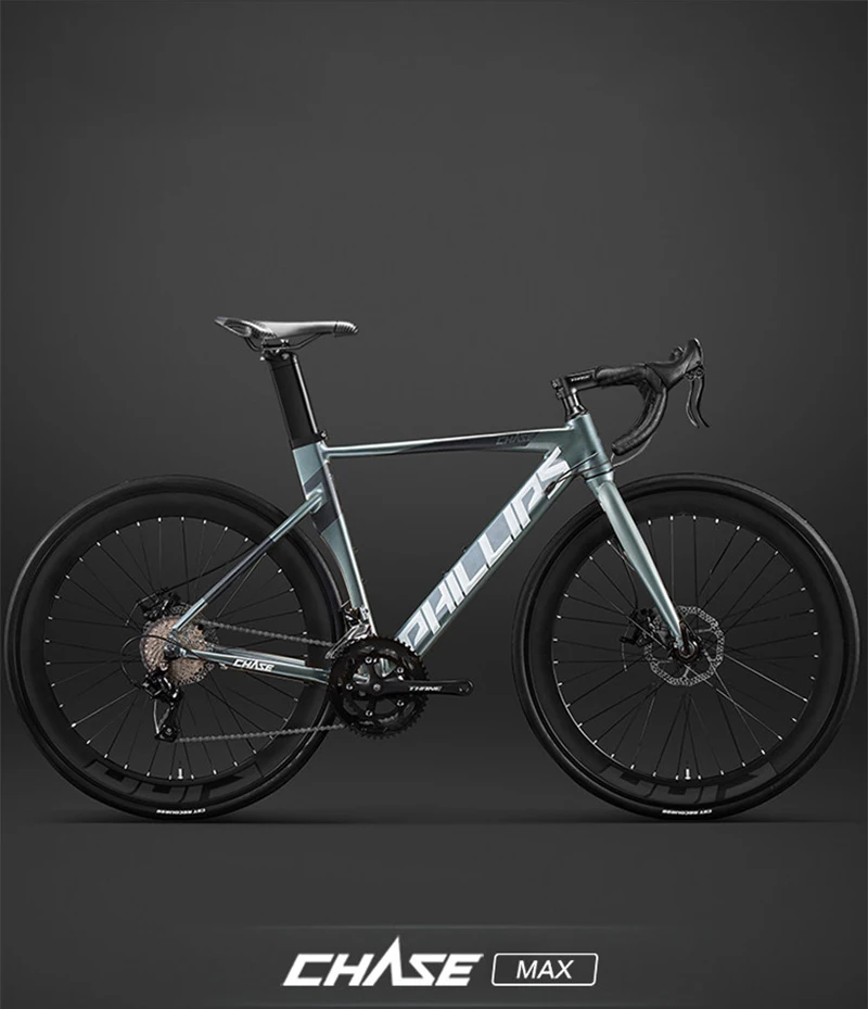 Multi Speed Road Bike Flat Bar Drop Bar Gravel Bike Adult Racing Bicycle for Men Women Students Road Riding