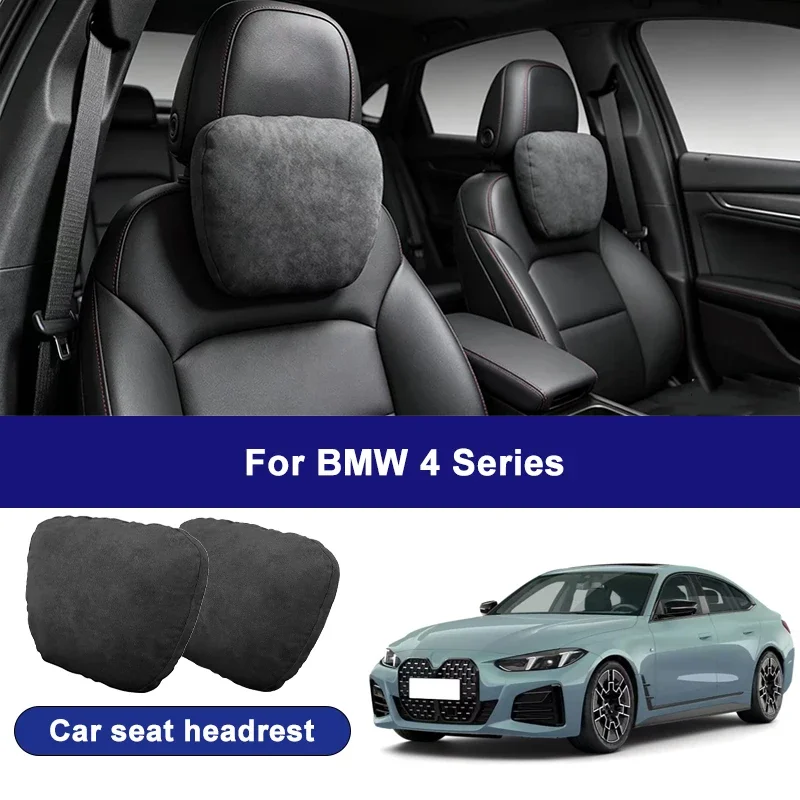 

For BMW 4 Series car headrests, soft universal adjustable car seat pillows, car neck pillow cushions, car accessories