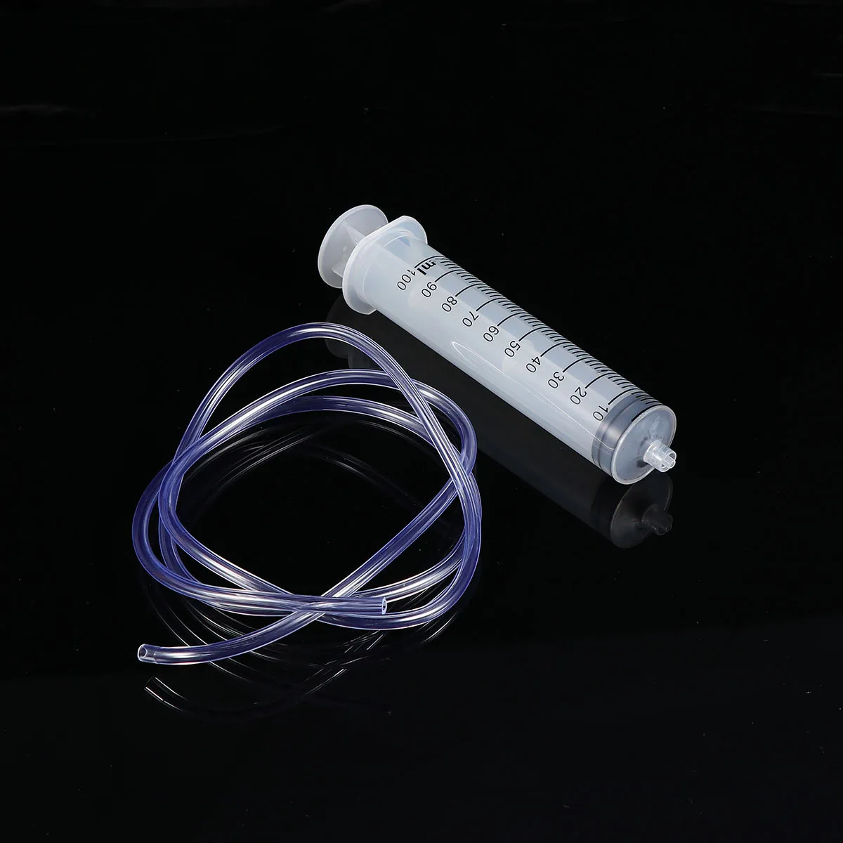 100Ml Plastic Syringe 0.8M Tube Industrial Dispensing Graduated Markings Splash Proof Liquid Transfer Injection