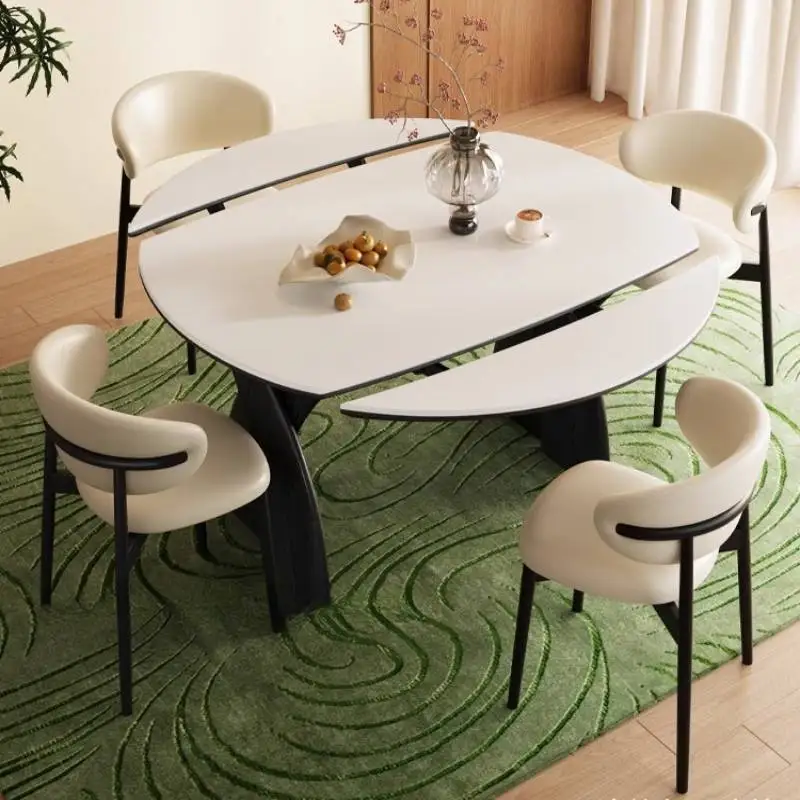 

Italian Ornament Kitchen Table Decoration Style Nordic Modern Kitchen Table Luxury Marble Space Muebles De Cocina Furniture Home