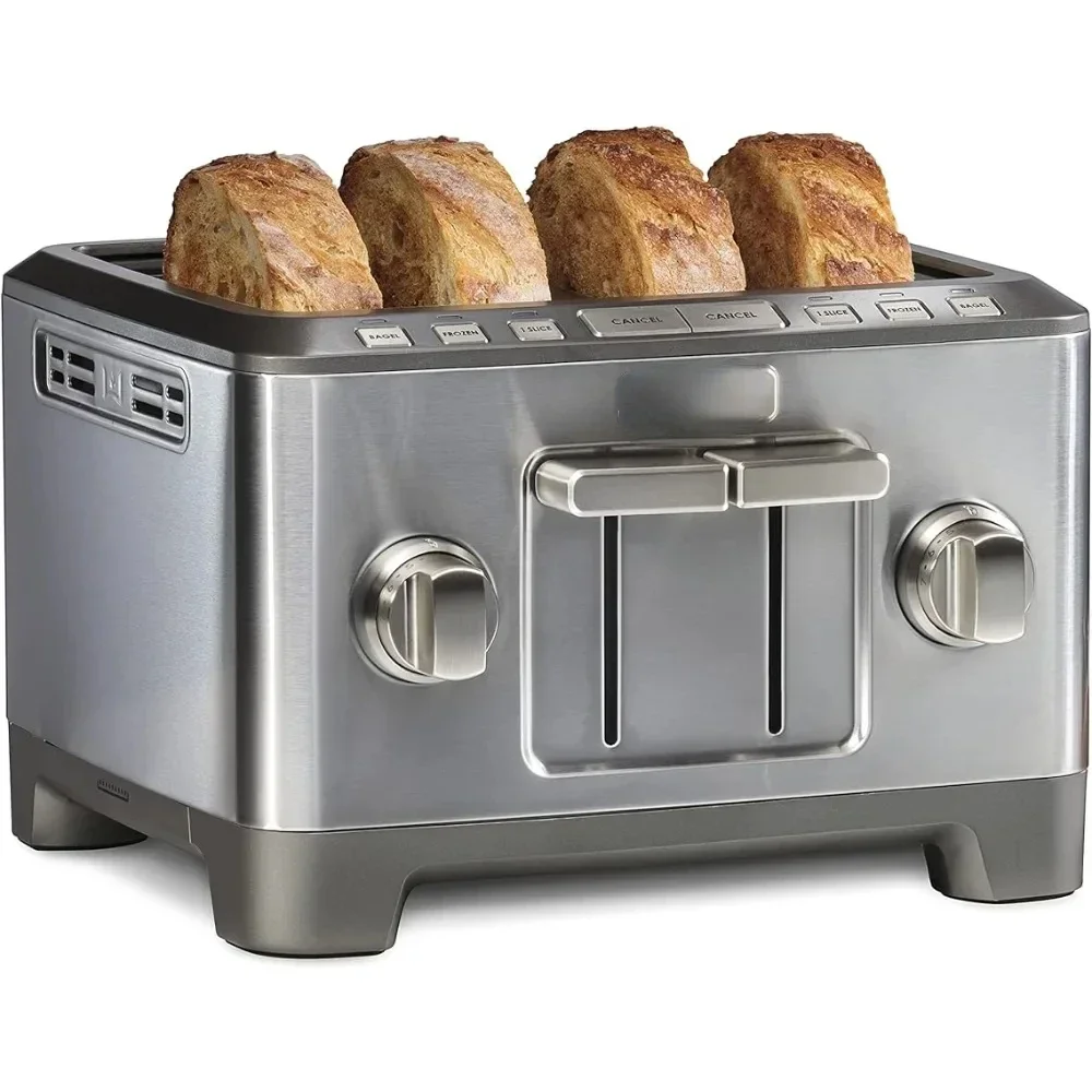 Hot Sales4-Slice Extra-Wide Slot Toaster With Shade Selector, Bagel And Defrost Settings