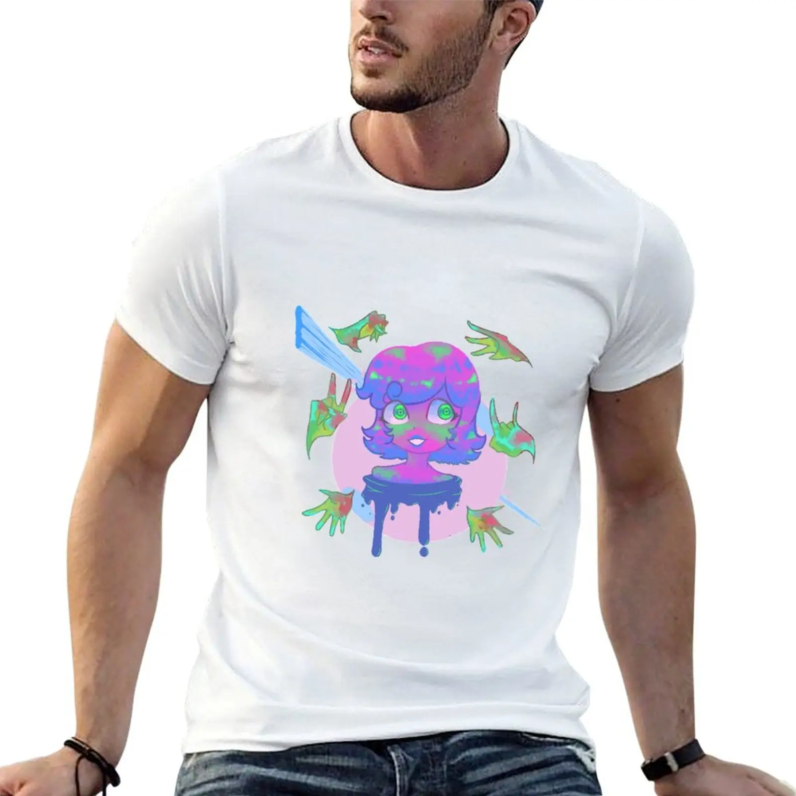 Camiseta Homestuck-Roxy Lalonde, camisetas para hombre, camisetas divertidas vintage gráficas, camiseta esencial de algodón