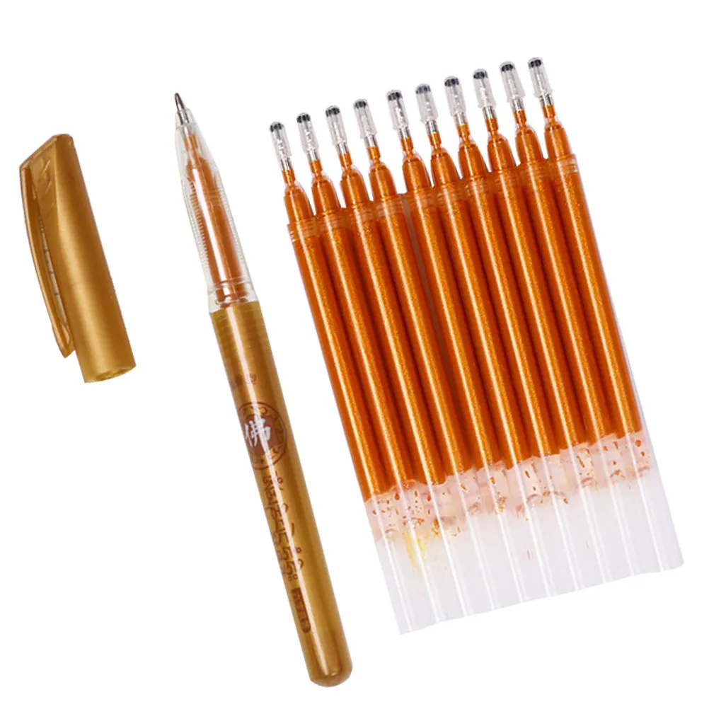 

1Set Gel Pen Refills Copying Ink Refills Neutral Pen Replacement Smooth Writing Portable Artistic Note Taking