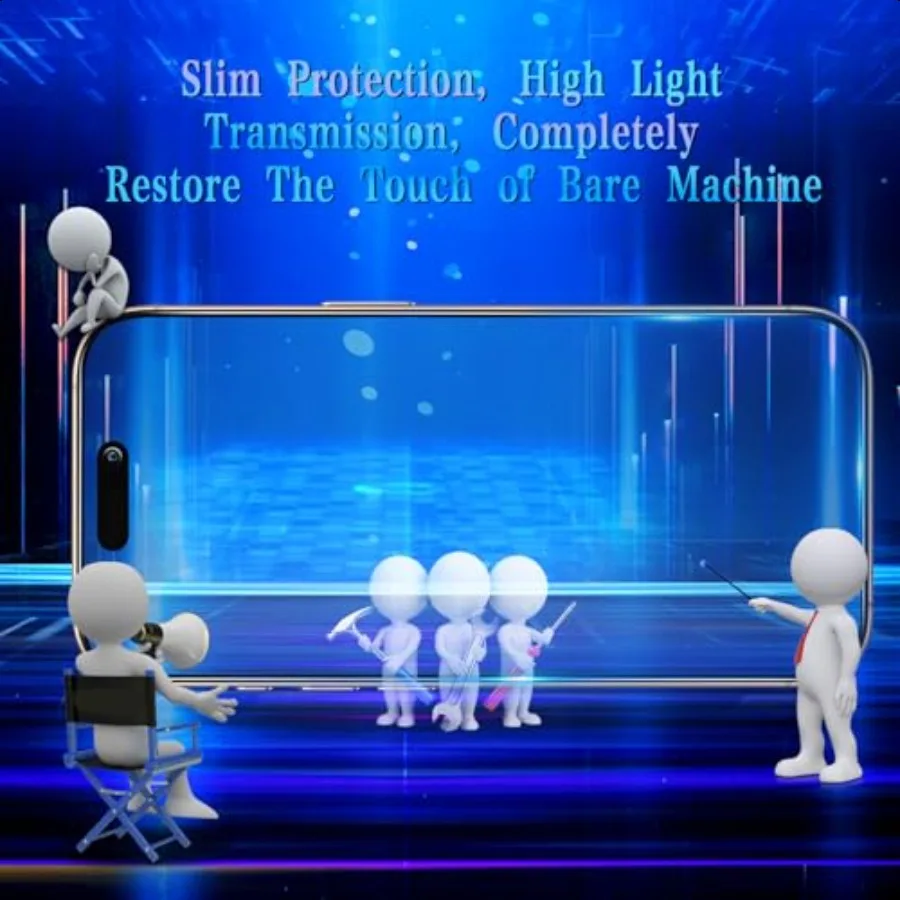 MAYtobe [2Pack Privacy Screen Protectoed for iPhone 16 Pro Tempered Glass Anti Spy No Bubbles Anti Scratch Easy to Install