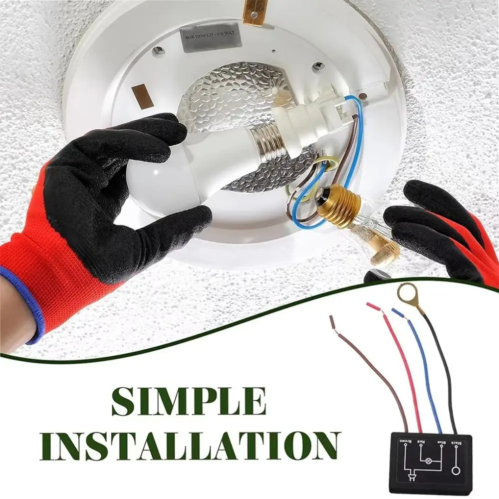 

230V Touch Controllers Touch Sensing 60W Touch Sensor Four Adjustable Types Convenience Touch Lamp Sensor Repair Control