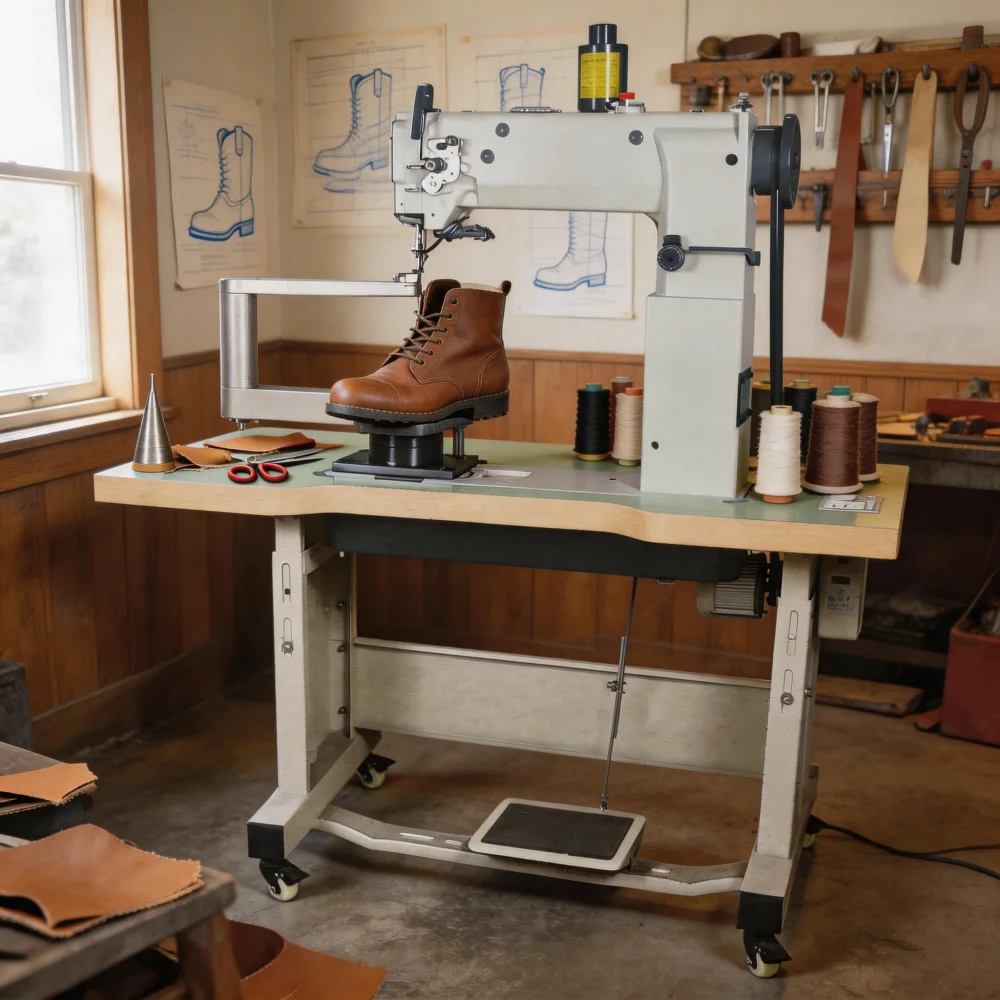 Custom 360 Degree Rotary Bag Sewing Machine Stitching Sewing Machine For Leather Handbag Canvas