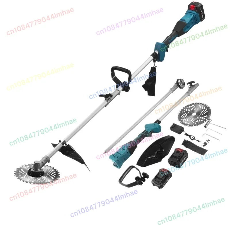 

Cordless Lawn Mower Lithium Battery Electric Portable Grass Trimmer for Garden Yard Weeding Machine