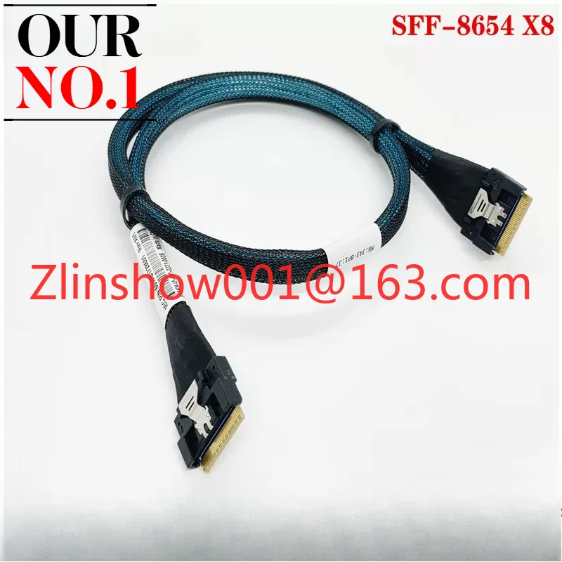 SFF-8654 8i to 8i NVMe PCIe4.0 array card 24G data cable affordable, factory direct sales