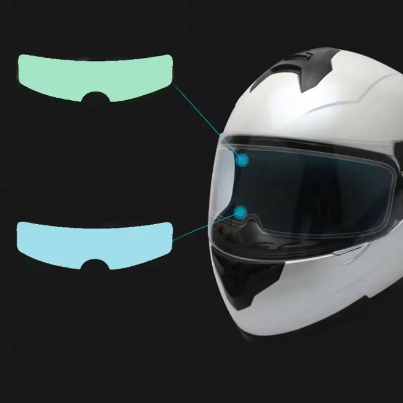 

Универсальный мотоциклетный шлем, противодождевая противотуманная пленка, нанопокрытие, наклейка для козырька, безопасные аксессуары для вождения, мотоциклов