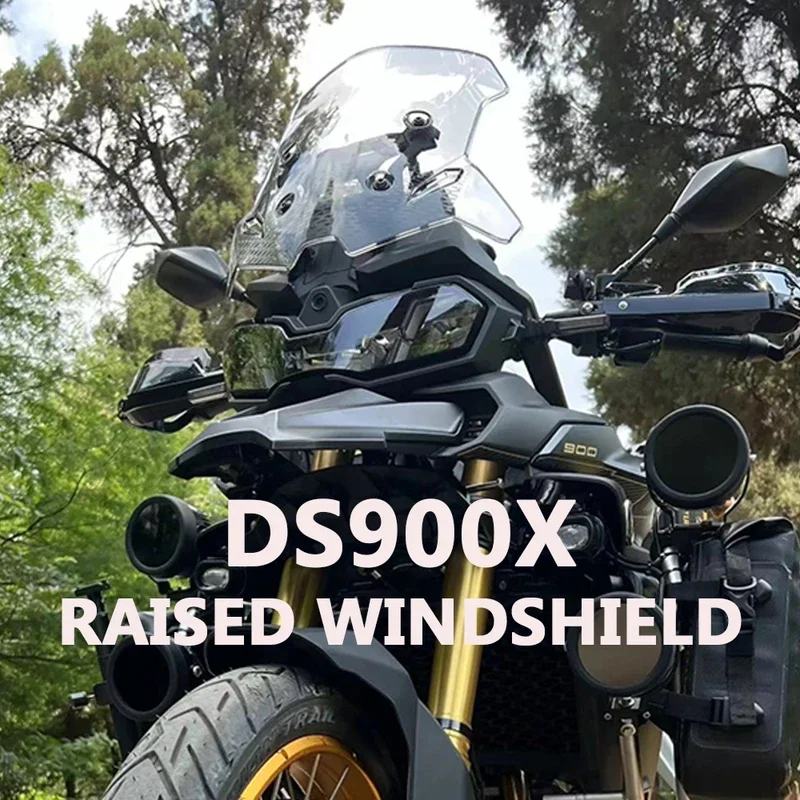 Suitable for Longxin VOGE Valico DSX 900 900DSX motorcycle front windshield DS900X height increasing windshield deflector