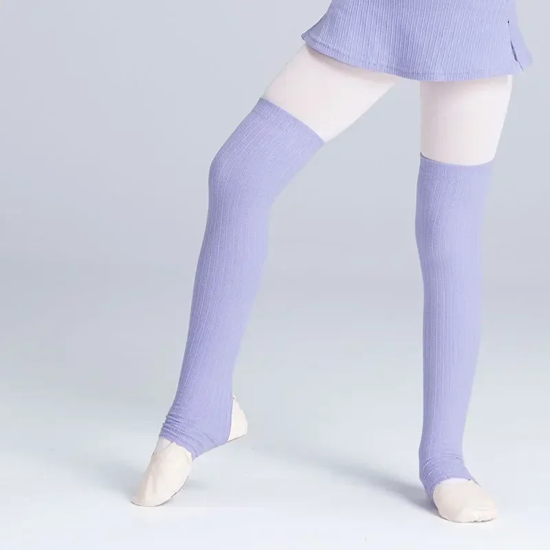 New Girls Ballet Leg Warmers Exercising Ballet Protector Socks Children Yoga Socks Gym Fitness Pilates Dance Ballet Accessory