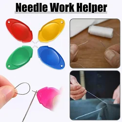 Simple needle threader for the elderly Quick needle threader Needlework accessories DIY home use hand crank sewing machine tools