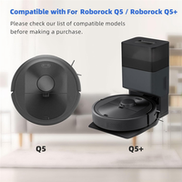 【New User-Coupon!】Vacuum Cleaner Replacement Parts 20PCS For Roborock Q5, Q5+, Q5 Plus Accessories Roller Side Brush HEPA Filter
