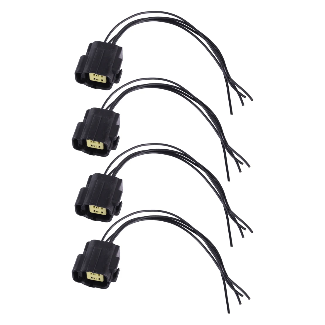 

Комплект из 4 высококачественных новых 4-контактных разъемов O2 для датчиков кислорода с проводкой (пигтейл) для Infiniti, Nissan, Subaru