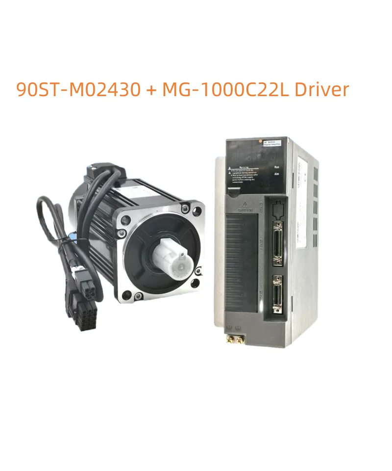 90ST-M02430/M03520/M04025 Servo Motor 90 Flange 750W730W1KW With MG-1000C22L Driver