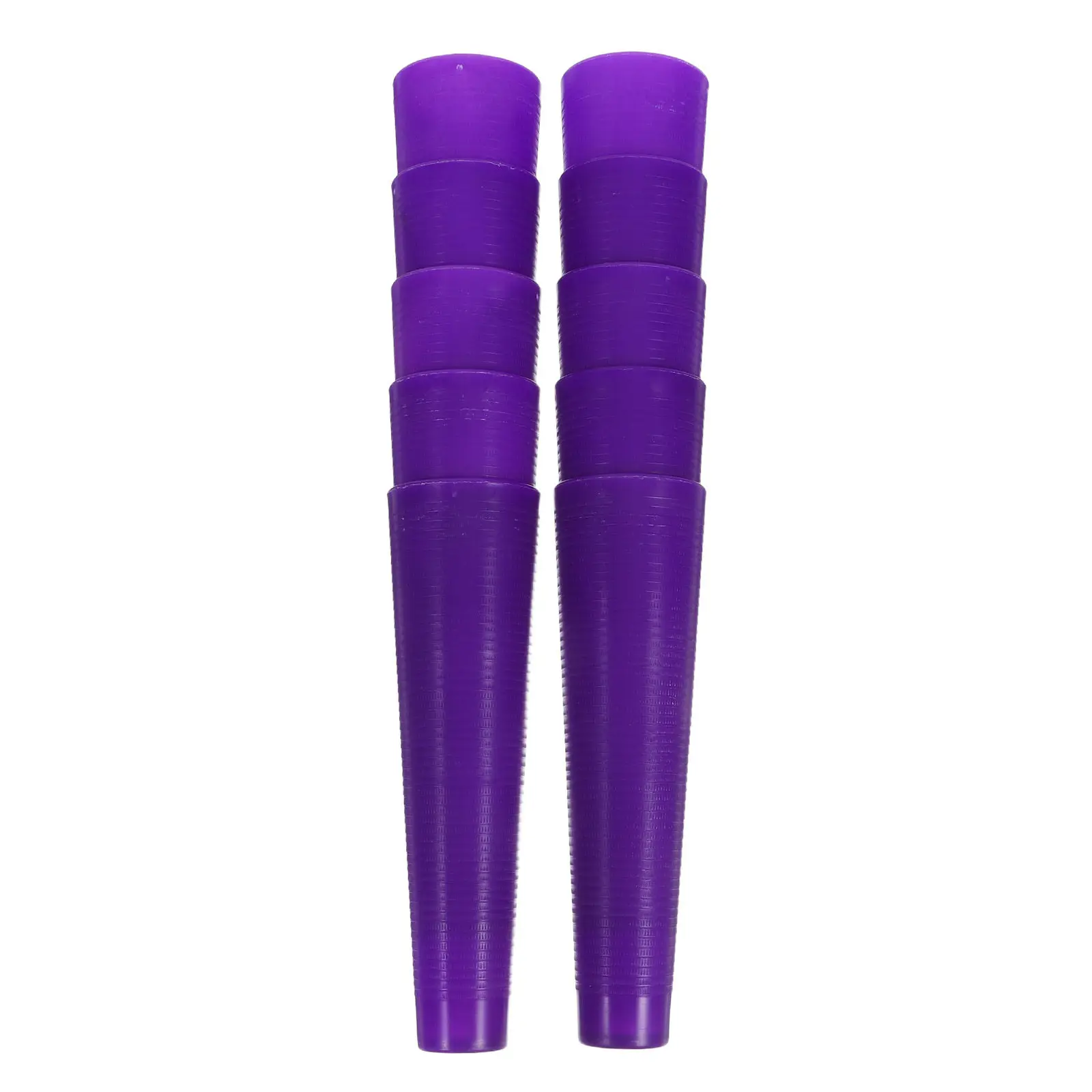 10Pcs Yarn Bobbin Spool Plastic Conical Winding Tube for Embroidery Sewing Weaving DIY Craft Thread Management Smooth Surface