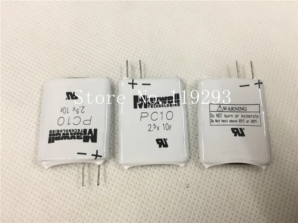 

[BELLA]MAXWELL super capacitor supercapacitor PC10 2.5V10F original spot--10pcs/lot