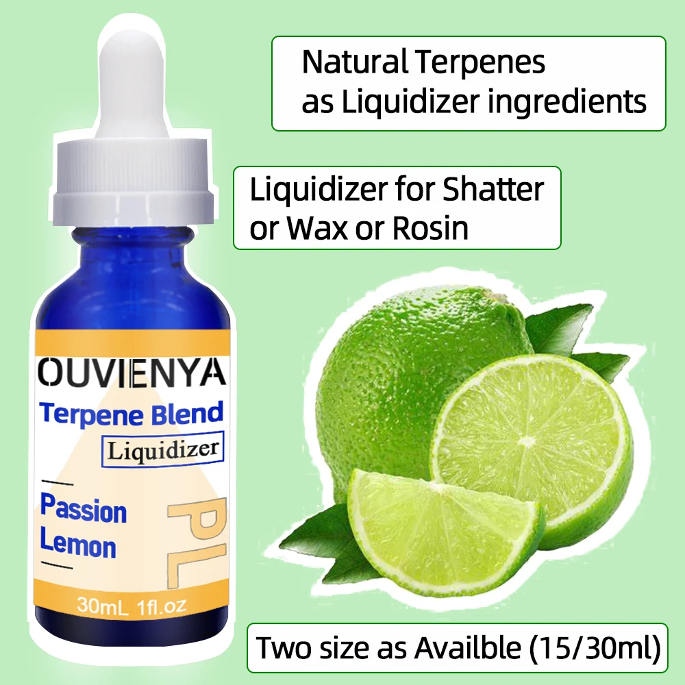 1 زجاجة جديد وصول العاطفة الليمون تربين مزيج النفط السائل كما مخفف للشمع و الصنوبري و تحطيم للحفاظ على تدفقات ناعمة