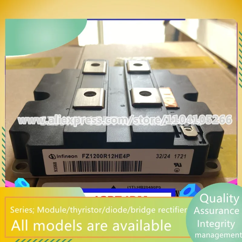 

FZ1200R12HE4 FZ1200R12HP4 FZ1200R12HE4P FZ1200R12KL4C FZ1200R12KF4-S1 FZ1200R12KE3 NEW IGBT Module IN STOCK
