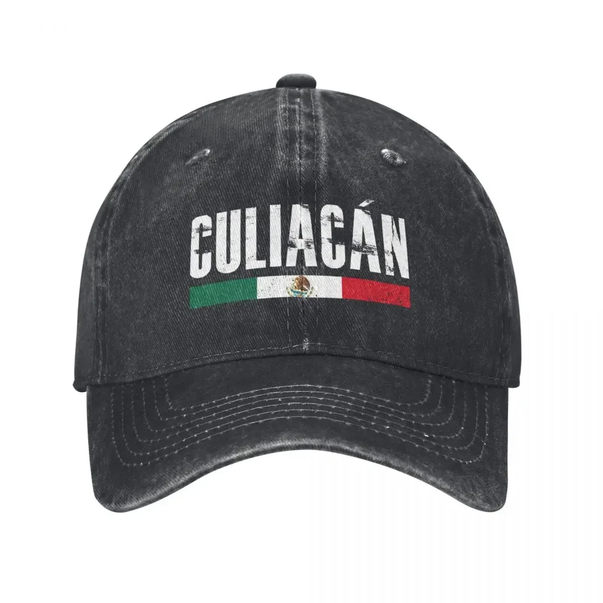 Gorra de béisbol con bandera mexicana de Culiacán, Sinaloa, México, sombrero de caballero, gorra de diseñador para la playa, sombreros únicos para mujer y hombre